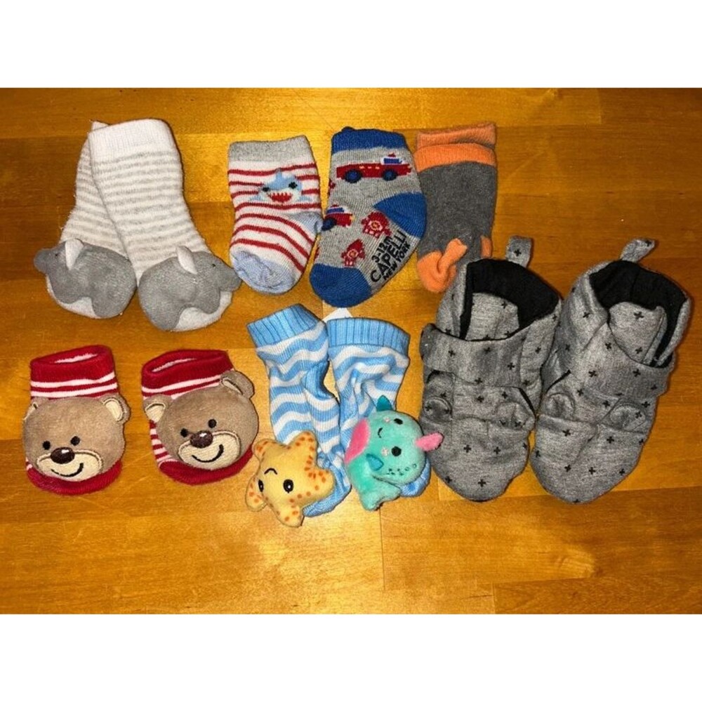 Baby Boy Socks and Footwear NB-6 Months
